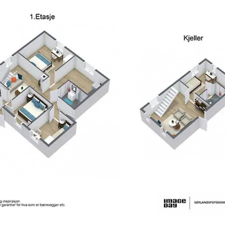 Large 4 Bedroom Centrally Located In Lund, Kristiansand